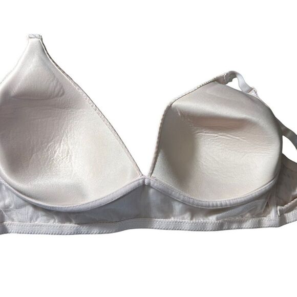 ADRIENNE‎ VITTADINI LIGHT PINK  FULL COVERAGE NO WIRE SIZE 38DD BRA - Picture 4 of 11